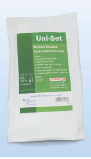 Medium Dressing Pack without Forceps-image