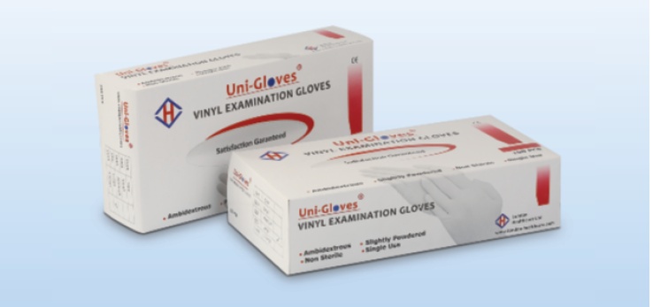 Vinyl Examination Gloves-image
