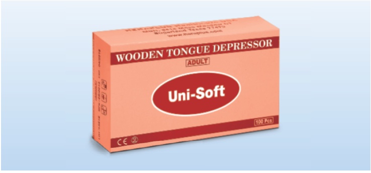 WoodenTongue Depressor (Adult) = 100's Pack-image
